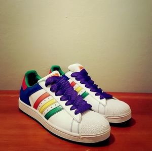 Rainbow Pride Adidas Superstar II CB Shell Toes